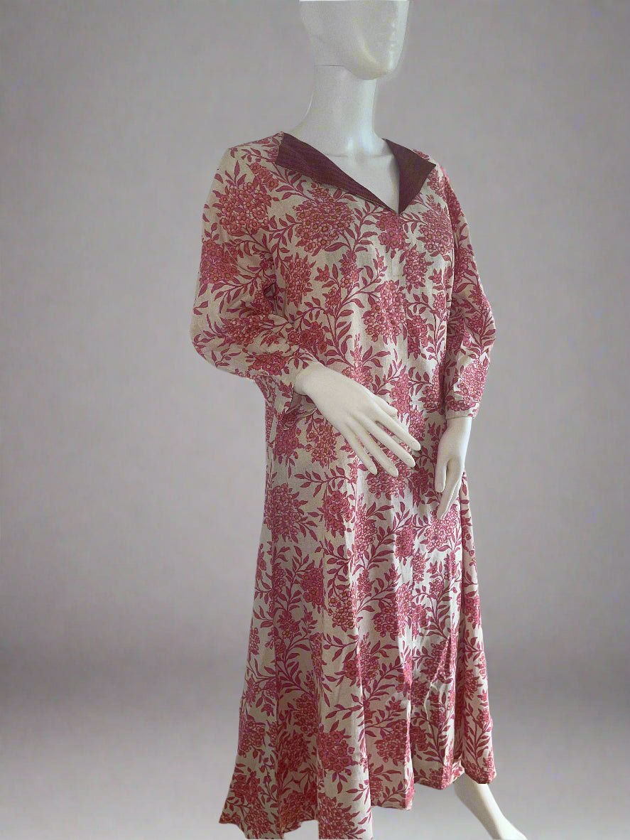 2 piece co-ord Double collared kurtha