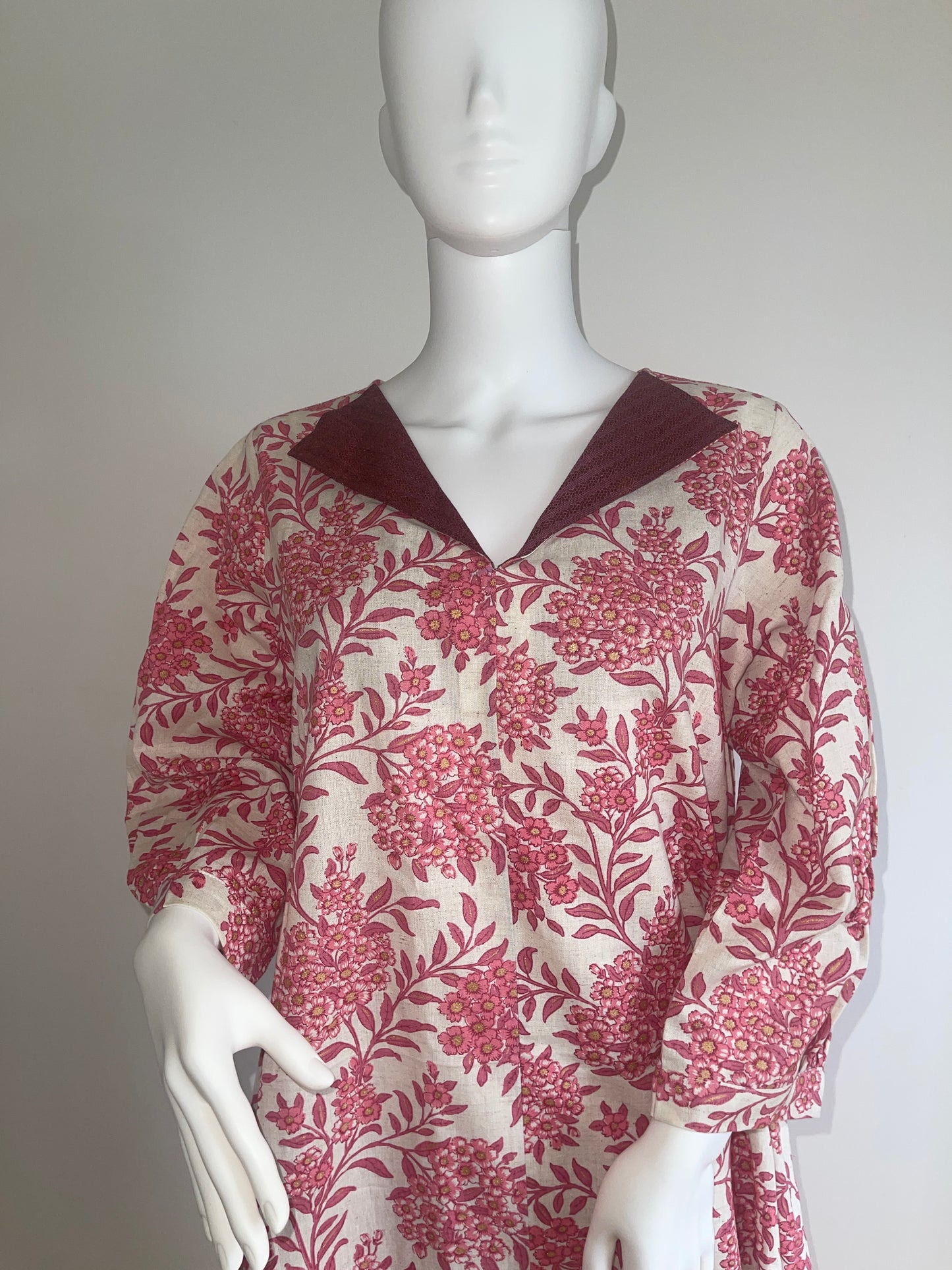 2 piece co-ord Double collared kurtha