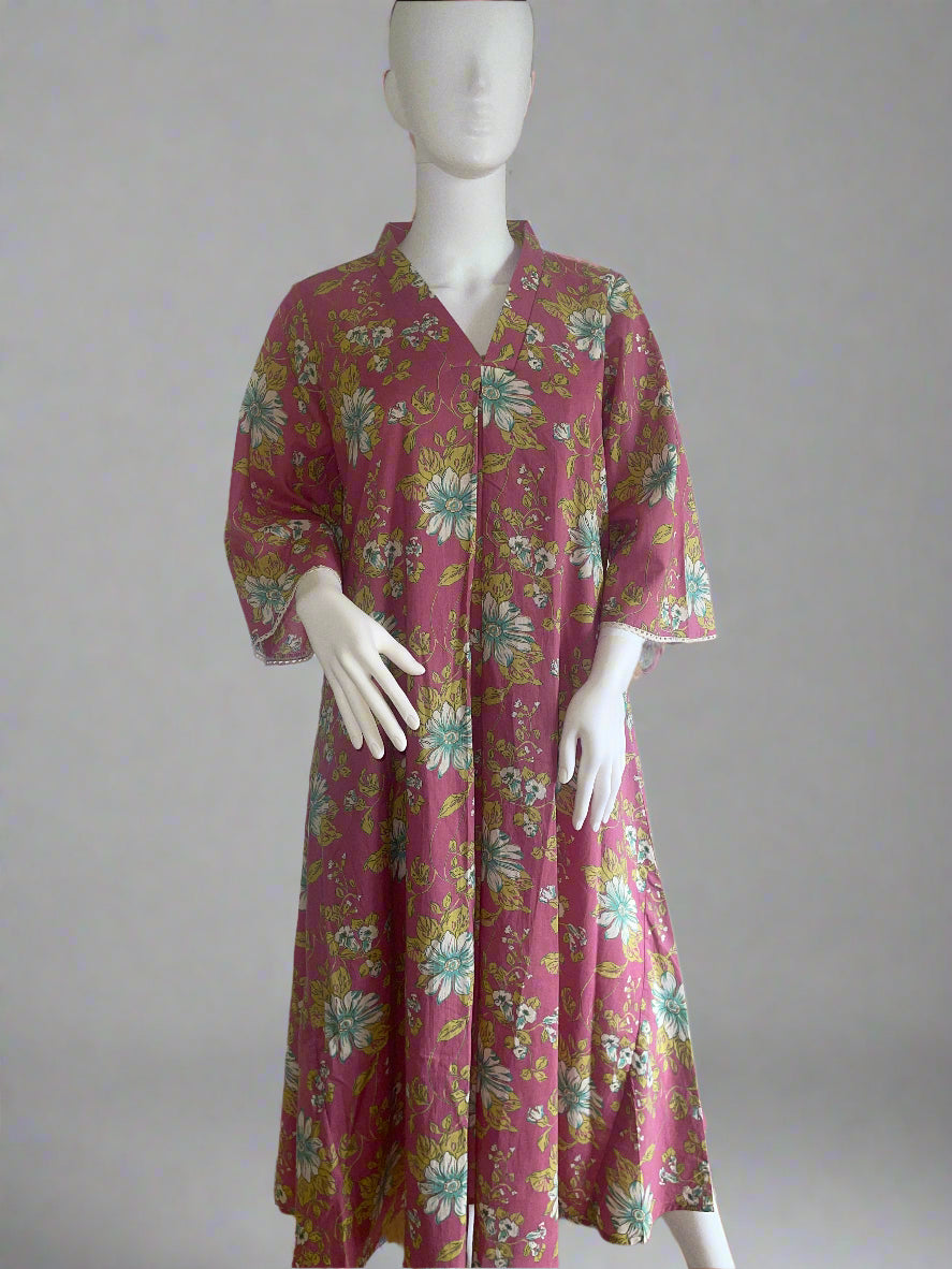 V neck kurtha co-ord set