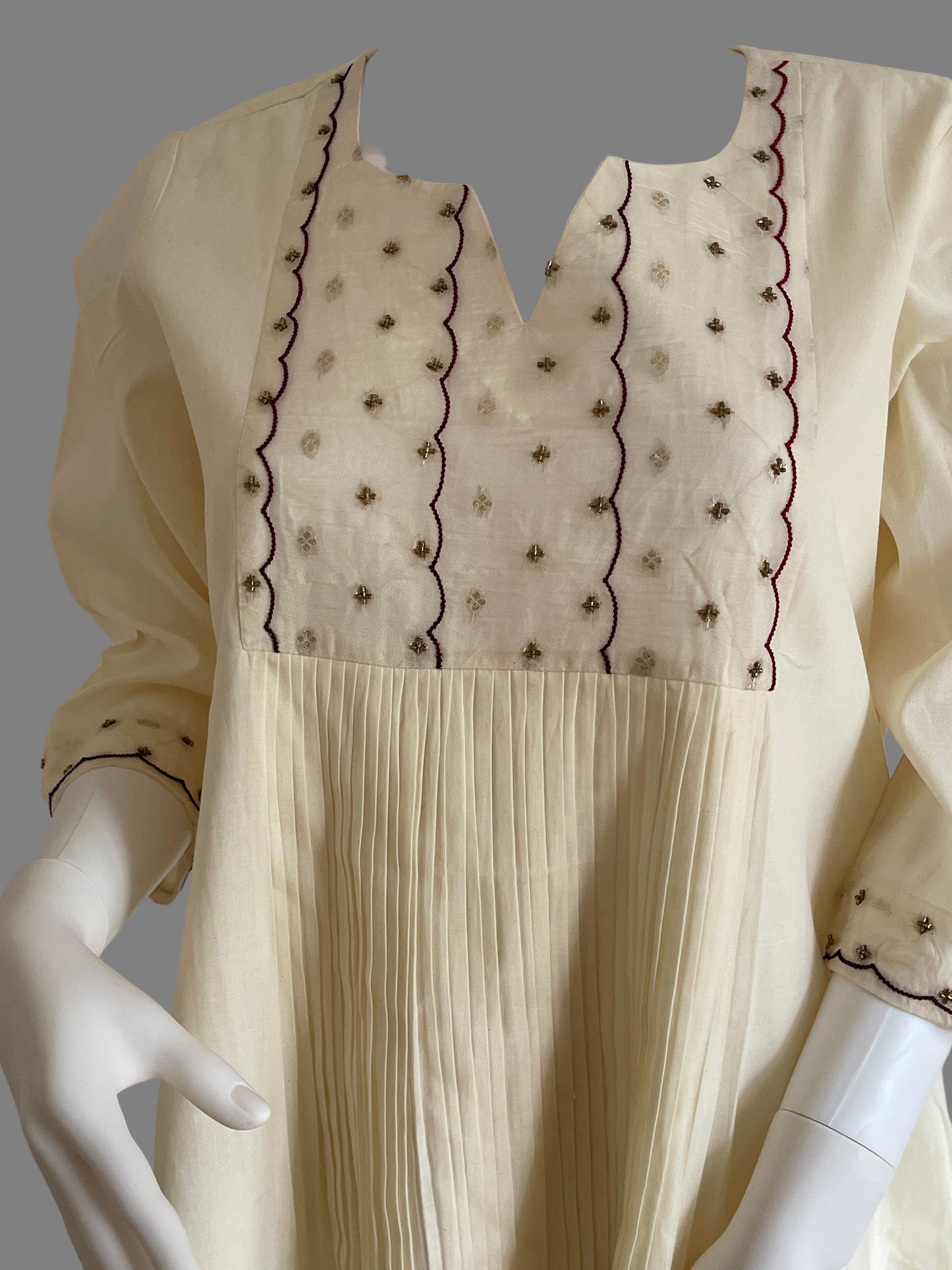 A line onam outfit