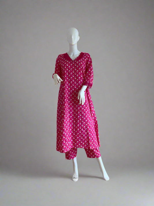 Magenta 2-piece Co-ord set